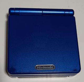Nintendo Game Boy Advance SP Azul Completa