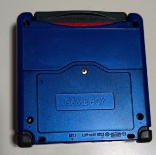 Nintendo Game Boy Advance SP Azul Completa