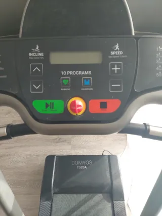 Cinta de correr con inclinación 10% Decathlon