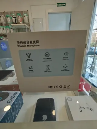 Micrófono Inalámbrico Doble 2.4G