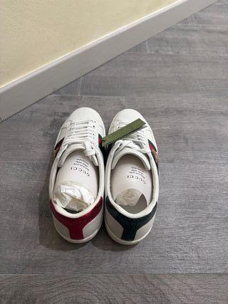 Zapatillas Gucci Ace Hombre Talla 42 Abeja