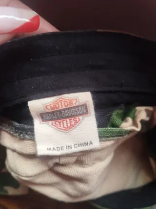 Gorra Camuflaje Harley Davidson