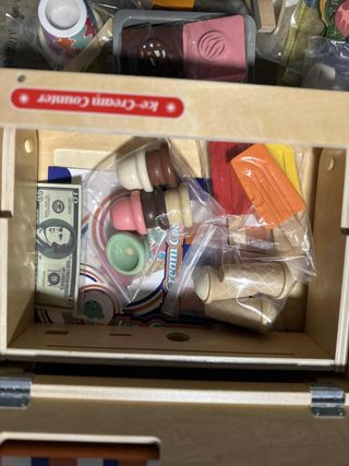 Bancone Gelato in Legno Montessori