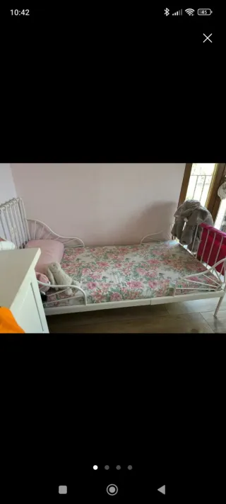 Cama infantil extensible IKEA