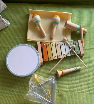 Set de Música Vintage para Bebés/Niños