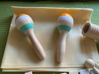 Set de Música Vintage para Bebés/Niños