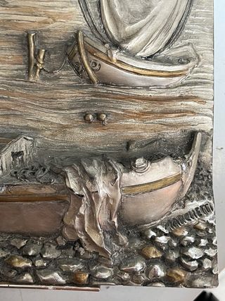 Lastra Argento 925 Scena Marina