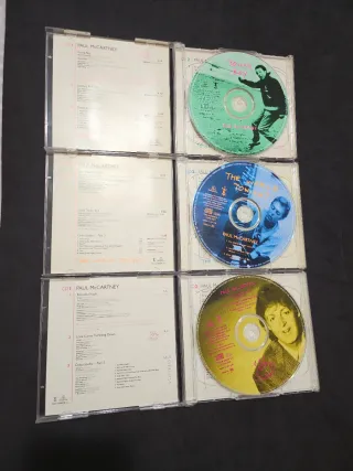 Lote 3 CDs Paul McCartney