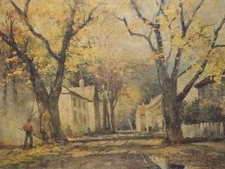 Cuadro Robert Wood 53 Paisaje Otoñal