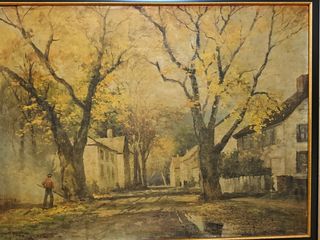 Cuadro Robert Wood 53 Paisaje Otoñal