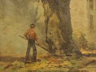 Cuadro Robert Wood 53 Paisaje Otoñal