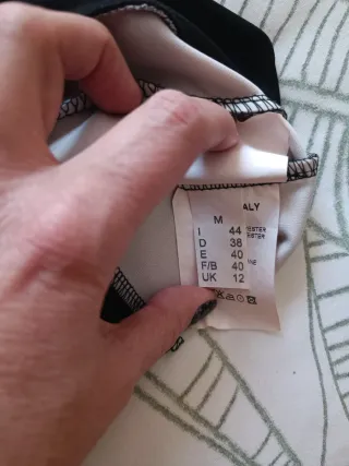 Vestido midi estampado, marca italiana BOCETTO