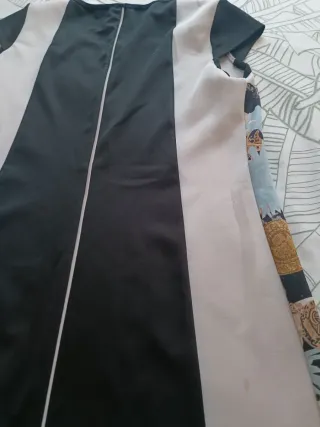 Vestido midi estampado, marca italiana BOCETTO