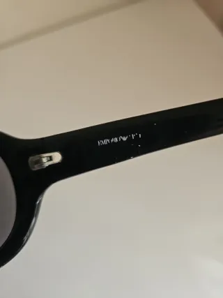 Gafas de Sol Emporio Armani Negras y Doradas