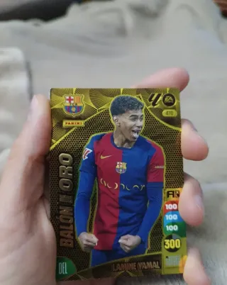 Lamine Yamal Balón de Oro 23-24 Panini