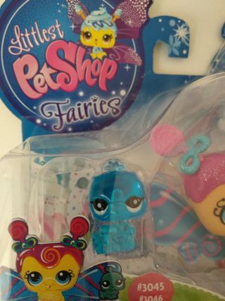 FIGURES FUORI PRODUZIONE LITTLEST PET SHOP FAIRIES DOLCI FATE #3045 #3046