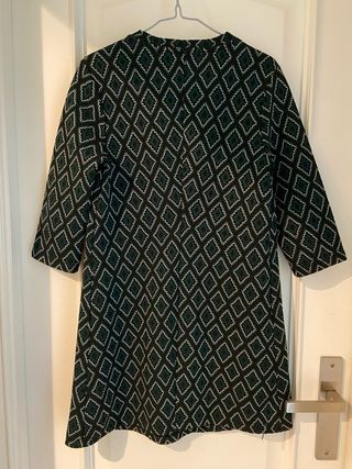 Vestido corto invierno estampado