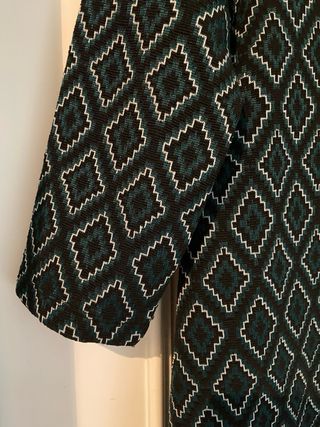 Vestido corto invierno estampado