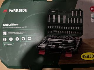 Juego de llaves de vaso Parkside 94 piezas