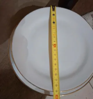 5 piatti frutta porcellana Bavaria oro