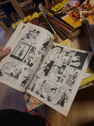 Revista 1984 (53 números) y tomos Cimoc y Manara