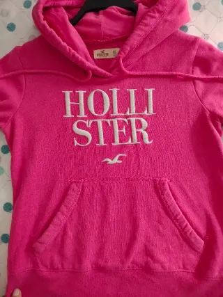 Sudadera Hollister Rosa Talla XS