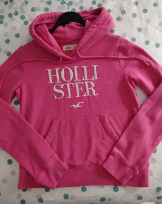 Sudadera Hollister Rosa Talla XS