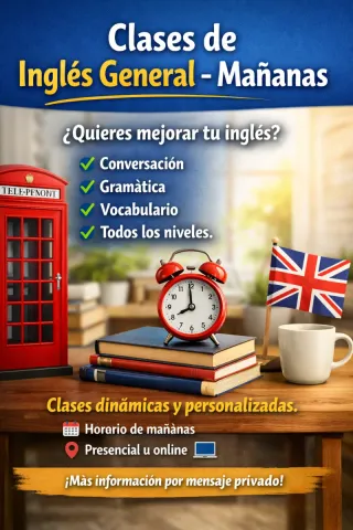 Clases de Inglés  – Clases de Mañana