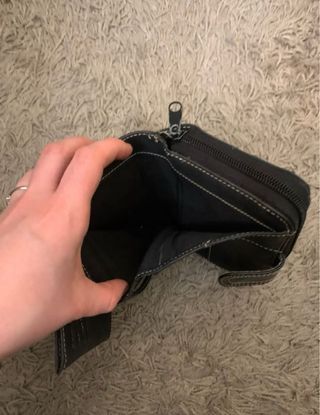 Billetero negro de el corte ingles