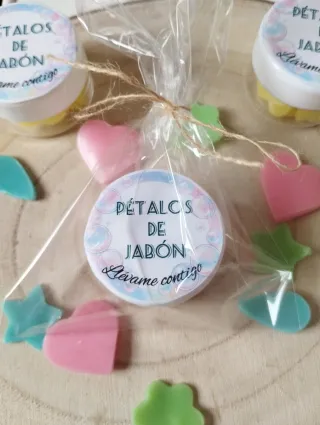 Lote 20 Cajitas Pétalos de Jabón