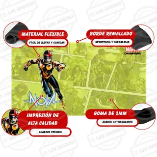 Tapete Marvel Champions LCG – Nova Full Art