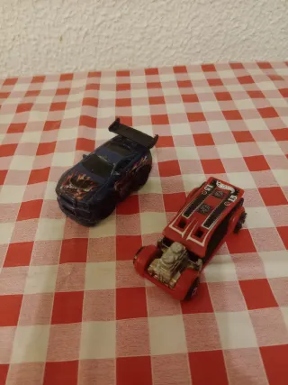 4 Coches Hot Wheels