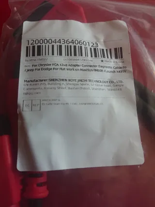 Adaptador SGW Chrysler 12+8