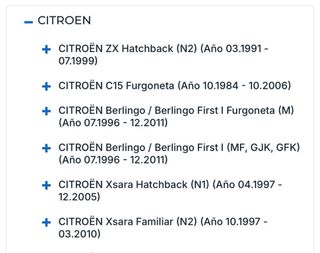 Filtro de aire Purflux A1034 Citroën Lada Peugeot