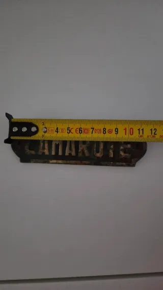 Se vende antiguo indicacion de camarote