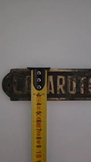 Se vende antiguo indicacion de camarote