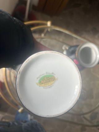 Coppia caffettiere porcellana roseo