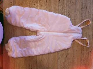 2 salopette neve bimba 2 anni