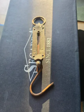 Balanza de bolsillo vintage