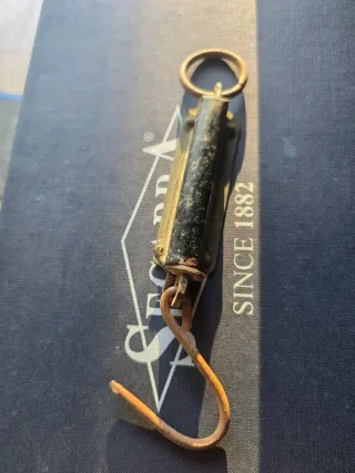 Balanza de bolsillo vintage