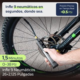 NUEVO - Bomba Inflador Bicicleta 150PSI