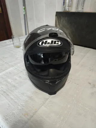 Casco Moto HJC C70N Negro, completamente nuevo