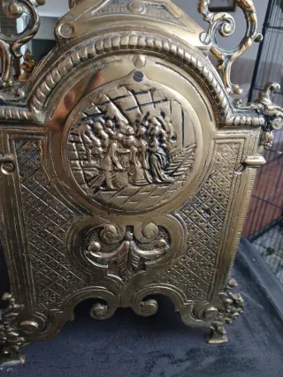 Reloj de sobremesa antiguo bronce