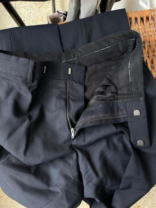 Traje Hugo Boss Raya Lana Virgen Talla L