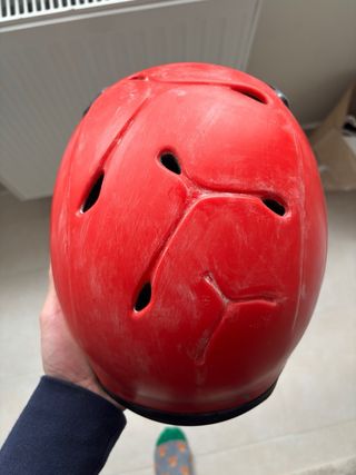 Casco de esquí Cebe Contest Visor  rojo