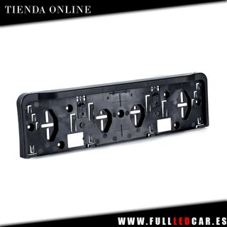 SOPORTE PORTA MATRICULA CON LUZ LED 12V 24V E9