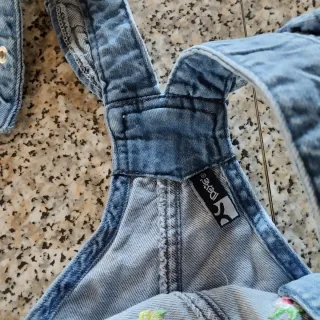 Salopette bambina 12 mesi