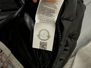 Chaqueta Moncler Negra Brillant