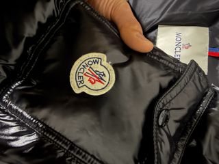 Chaqueta Moncler Negra Brillant