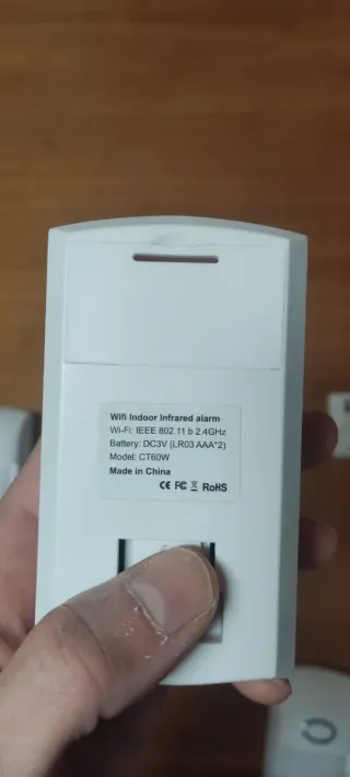 Detector de movimiento Wi-Fi